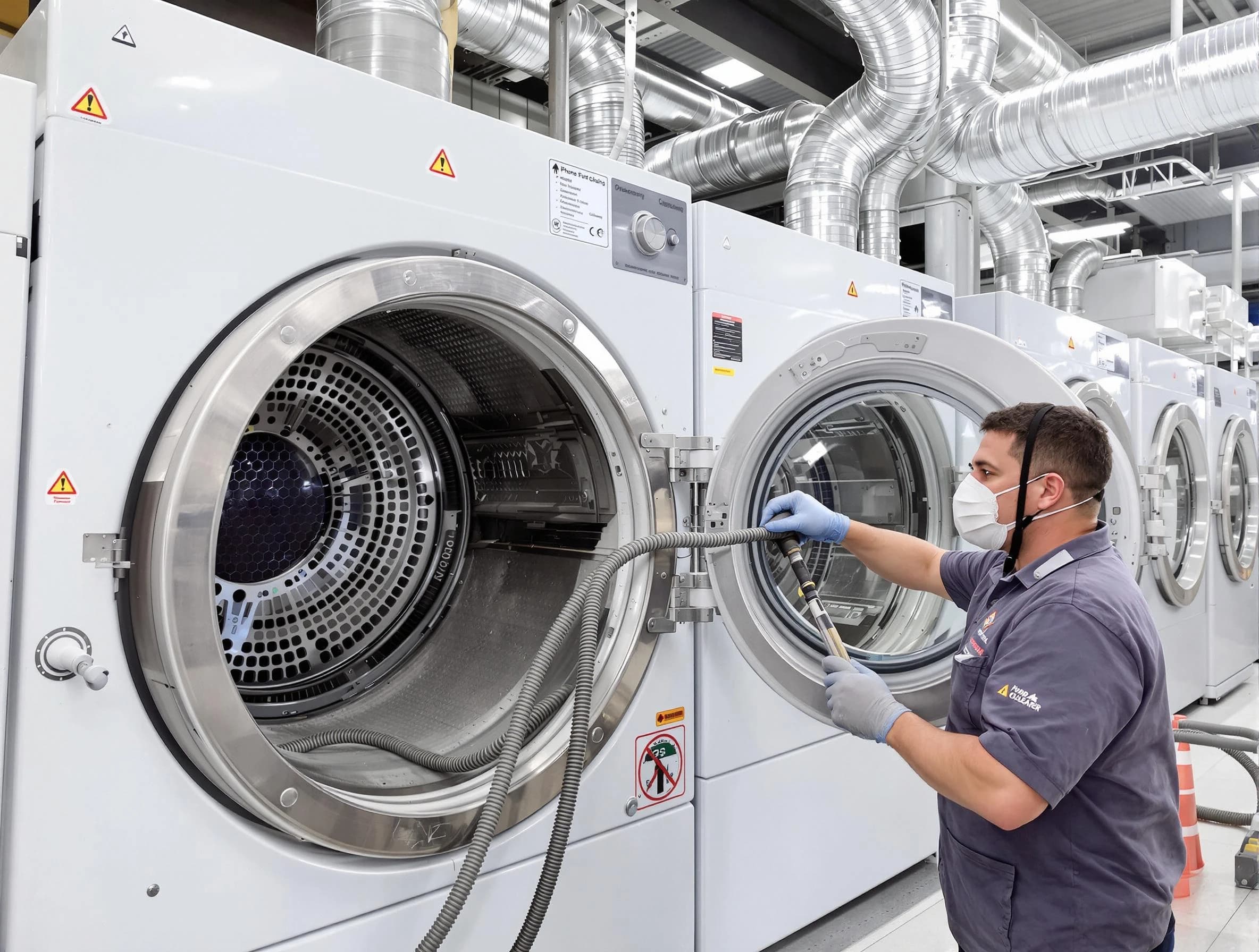 Industrial-grade dryer vent cleaning by Columbine Dryer Vent Cleaning in Columbine