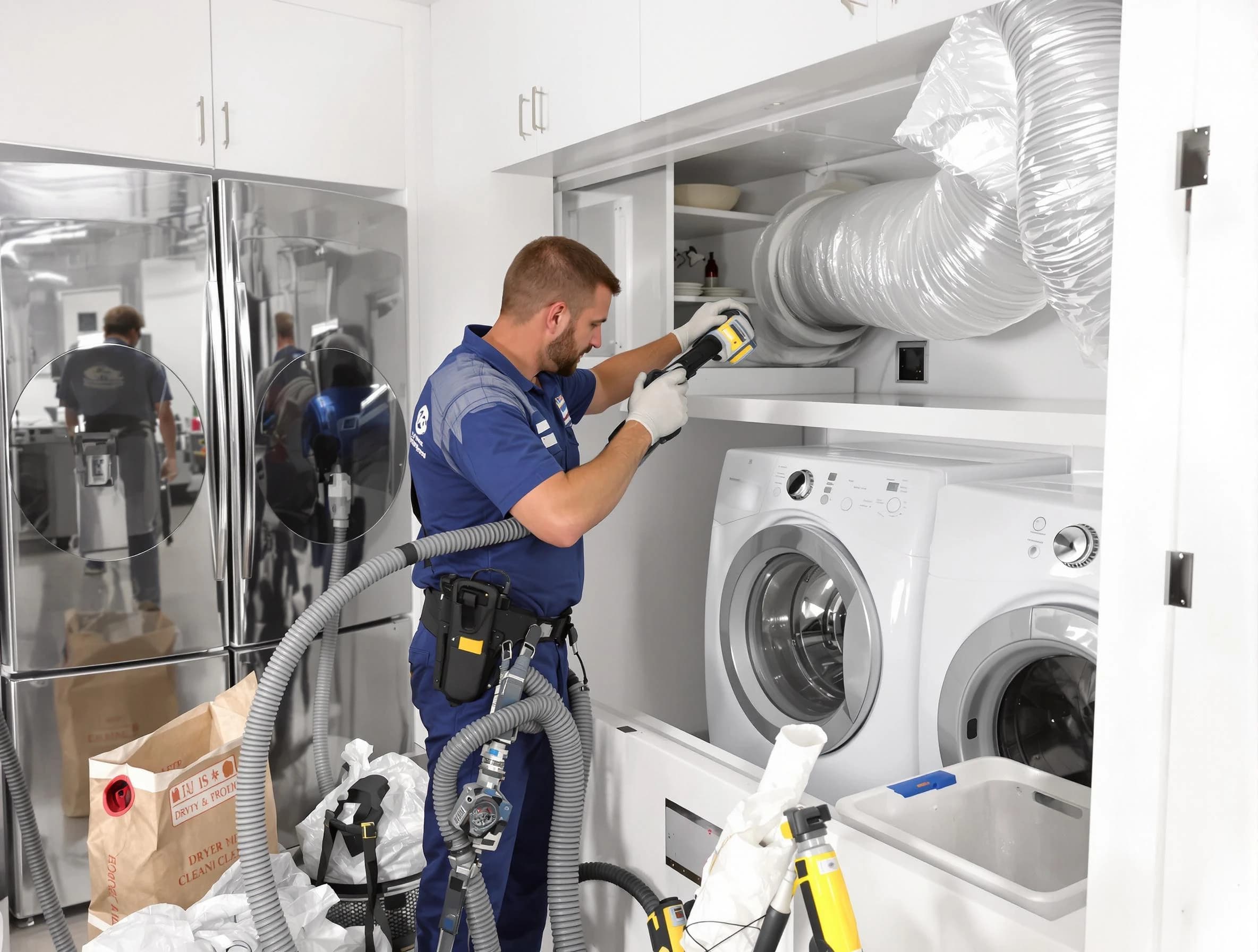 Professional duct cleaning by Columbine Dryer Vent Cleaning in Columbine