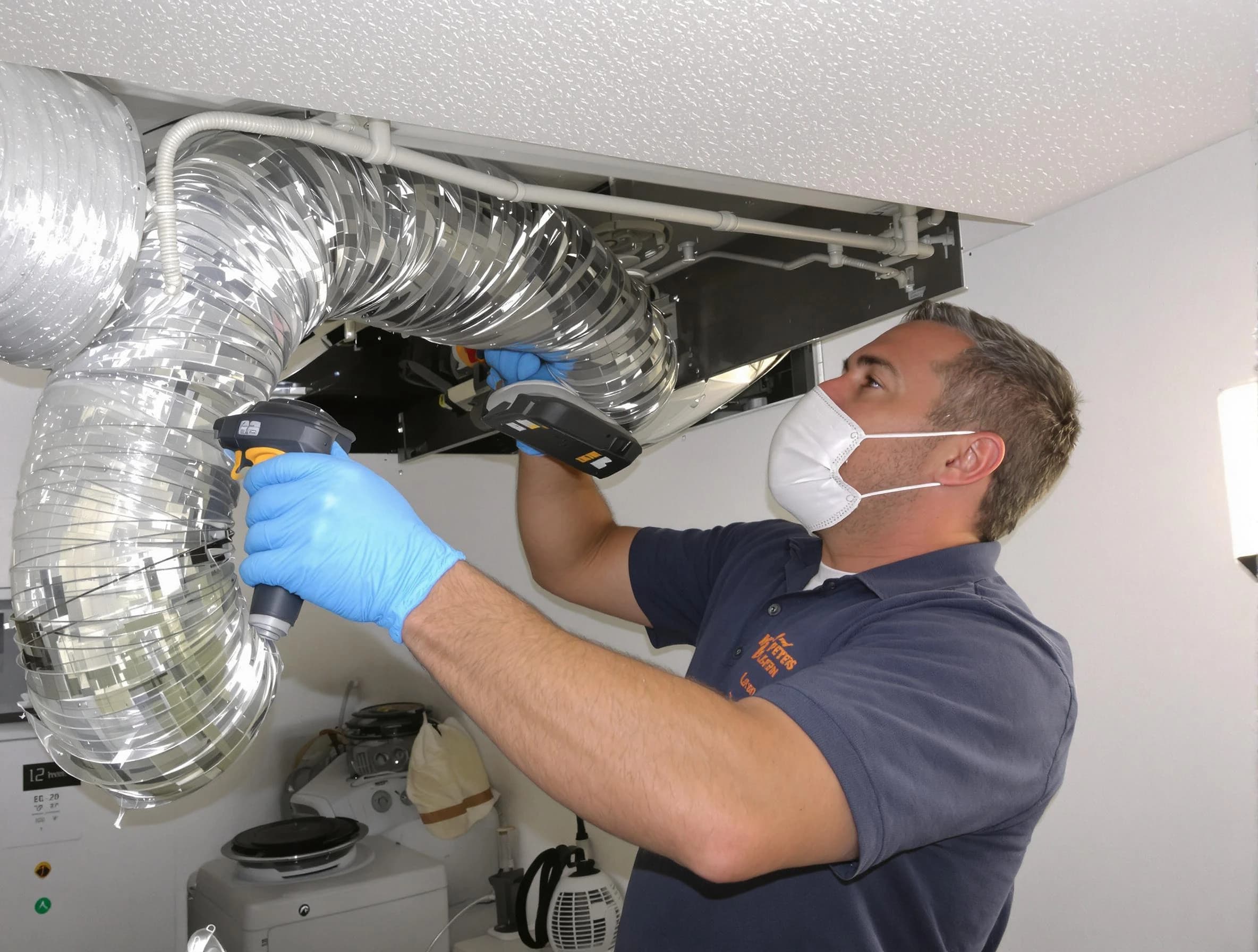 Columbine Dryer Vent Cleaning professional performing thorough residential dryer vent cleaning in Columbine