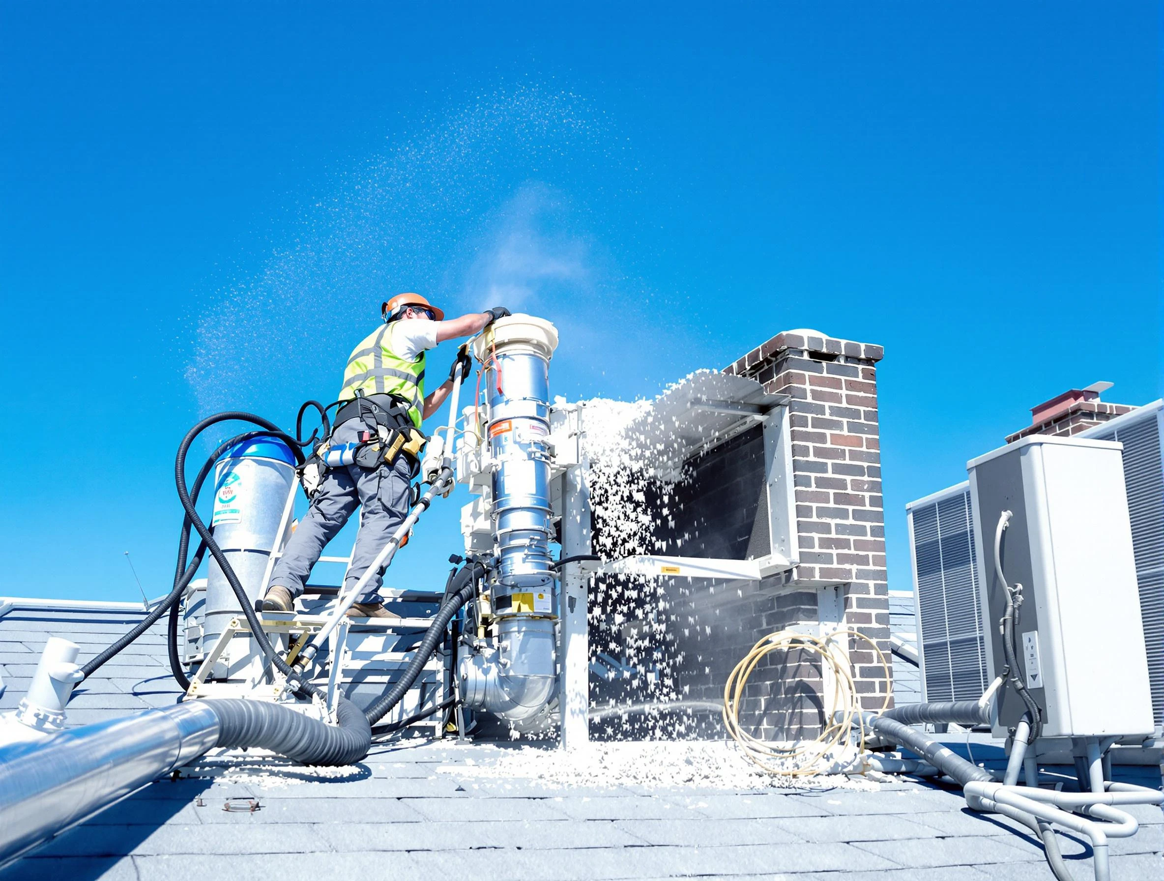 Expert roof dryer vent cleaning by Columbine Dryer Vent Cleaning in Columbine