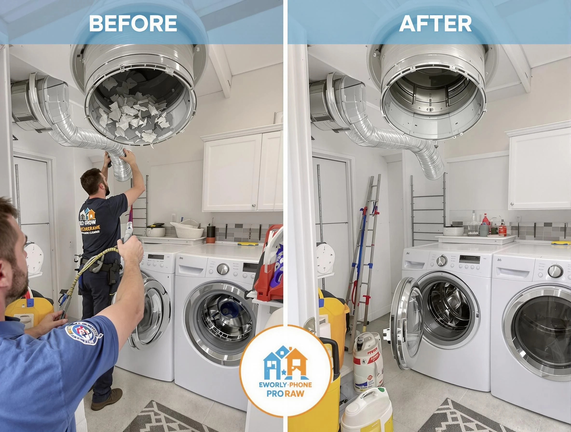 Residential dryer vent cleaning by Columbine Dryer Vent Cleaning in Columbine